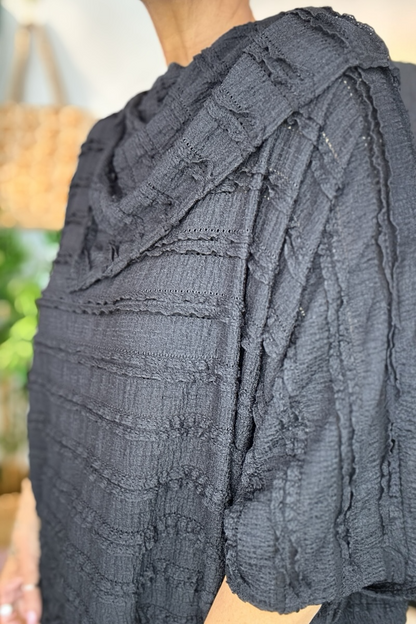 Frida Shawl Neck Top