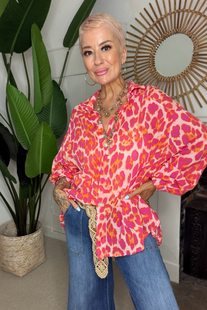 Wild At Heart Animal Print Shirt