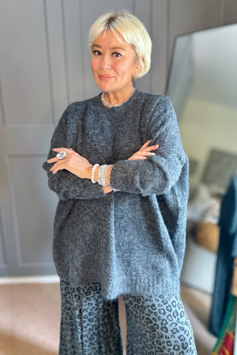 Bryony Boyfriend Knitted Jumper