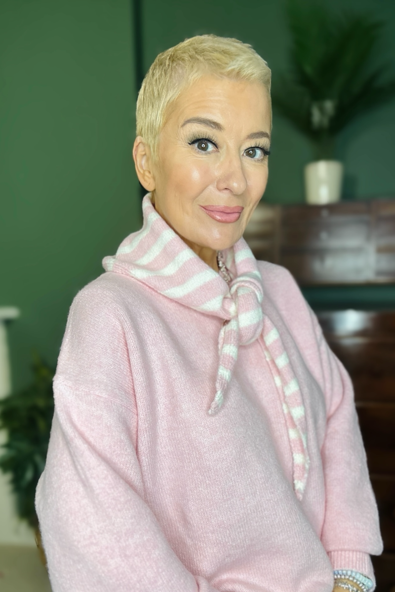 Everyday Stripe Neck Scarf