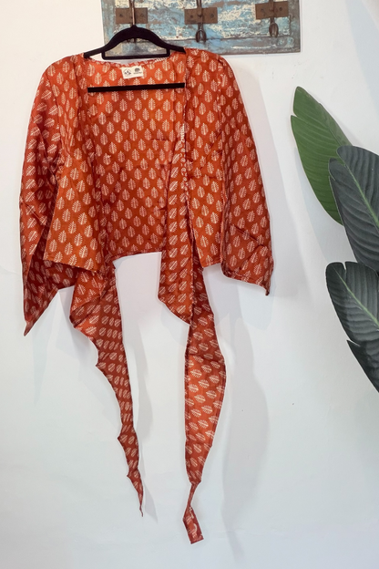 Sari Waterfall Wrap