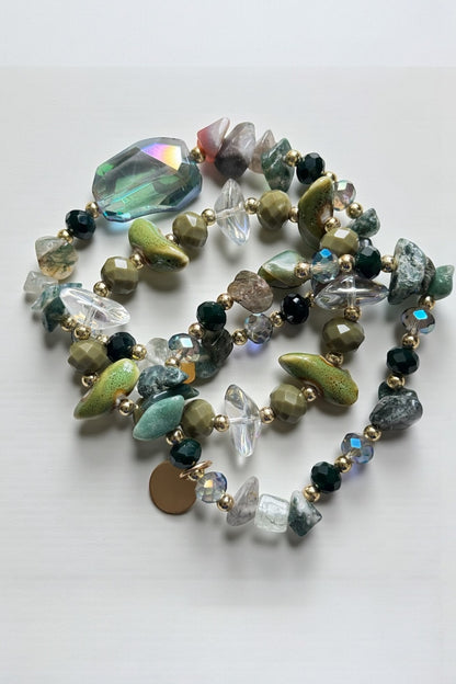 Luna Triple Strand Bracelet