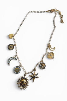 Sun & Celestial Short Charm Necklace