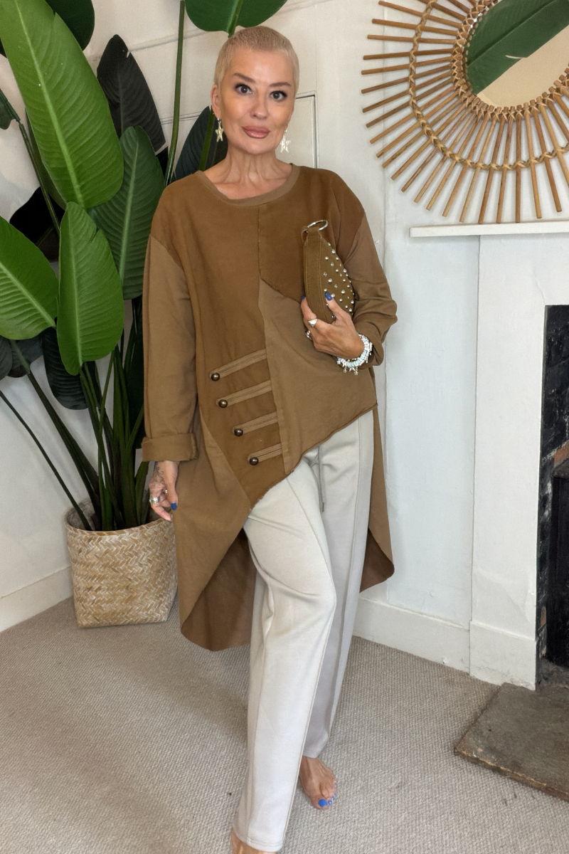 Scout Dipped Hem Top
