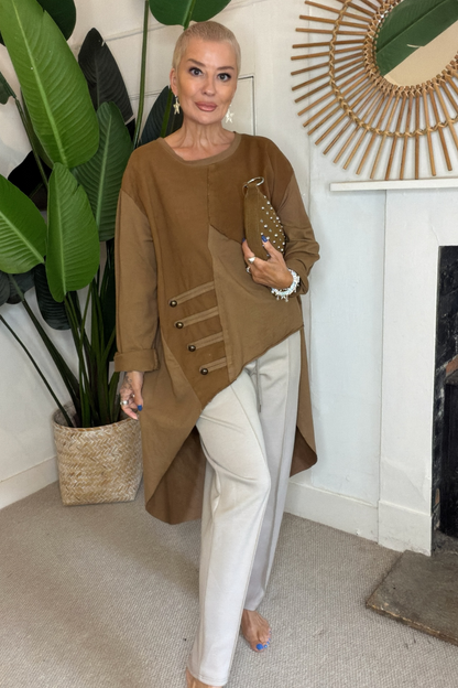 Scout Dipped Hem Top