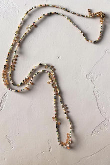 Boho Beaded Long Necklace