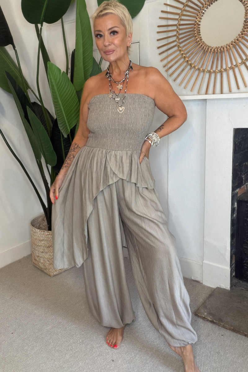 Ruffle Jumpsuit