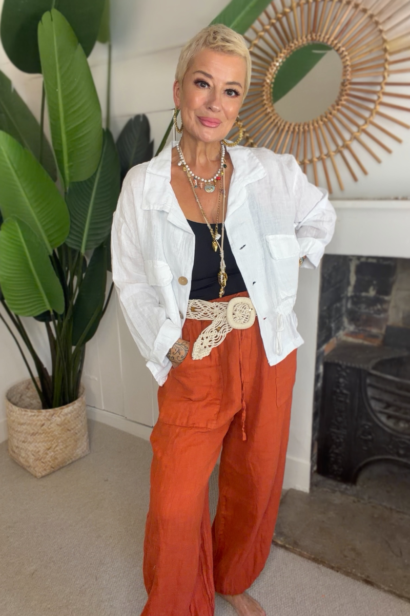 Linen Blazer