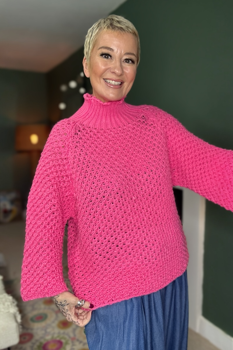 Camden Funnel Neck Jumper