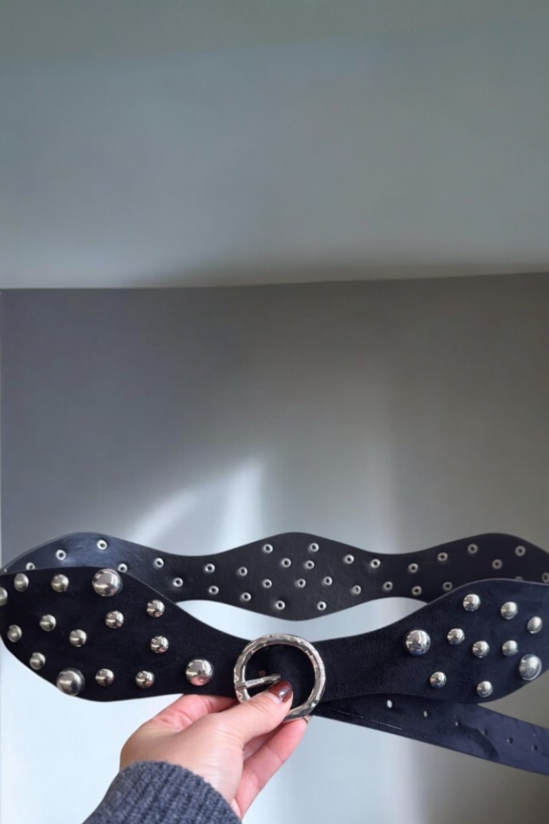 Riva Wave Stud Belt