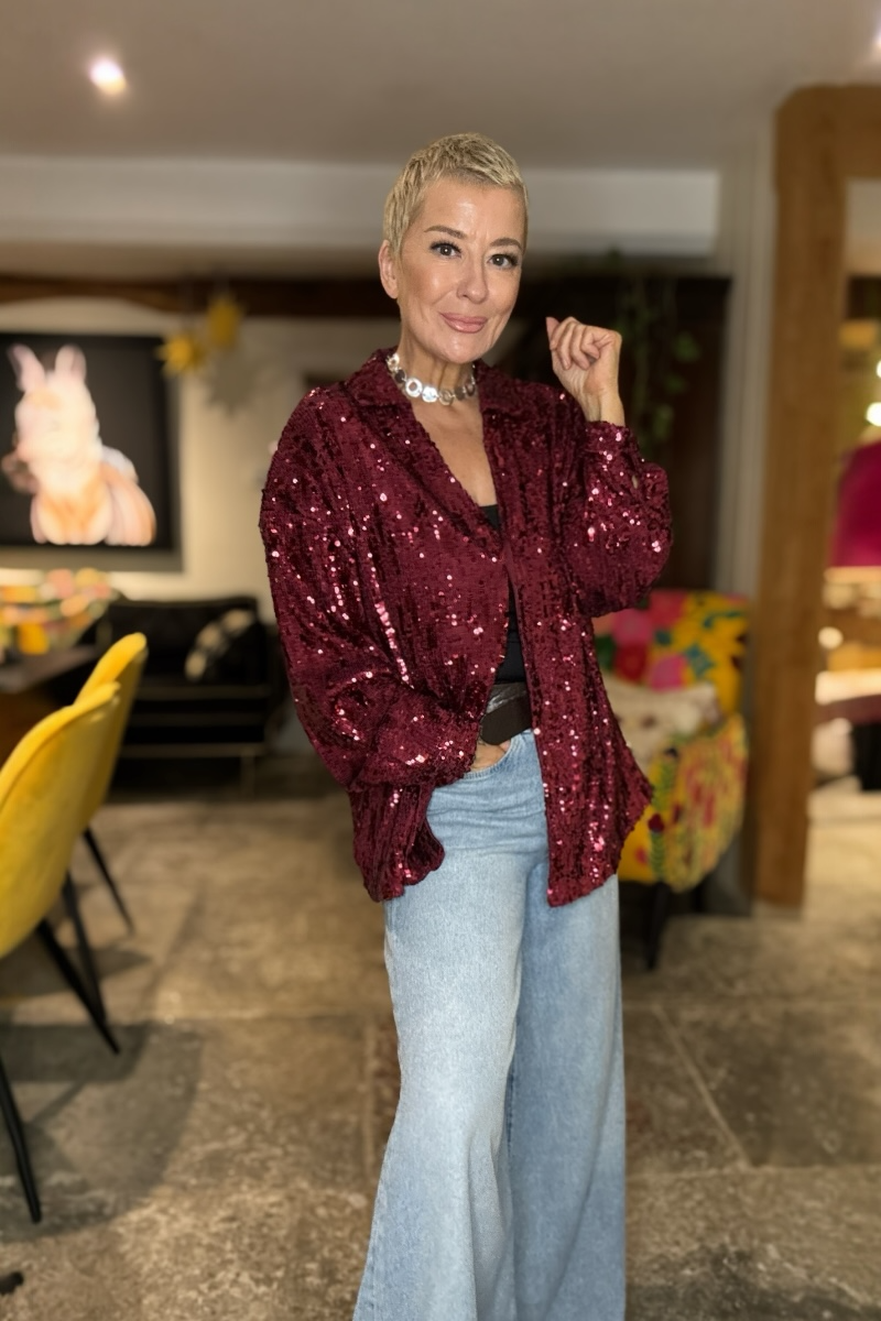 Ellie Sequin Jacket