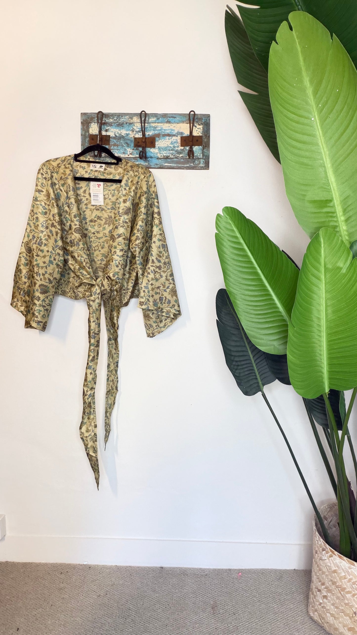 Sari Waterfall Wrap Drop Three