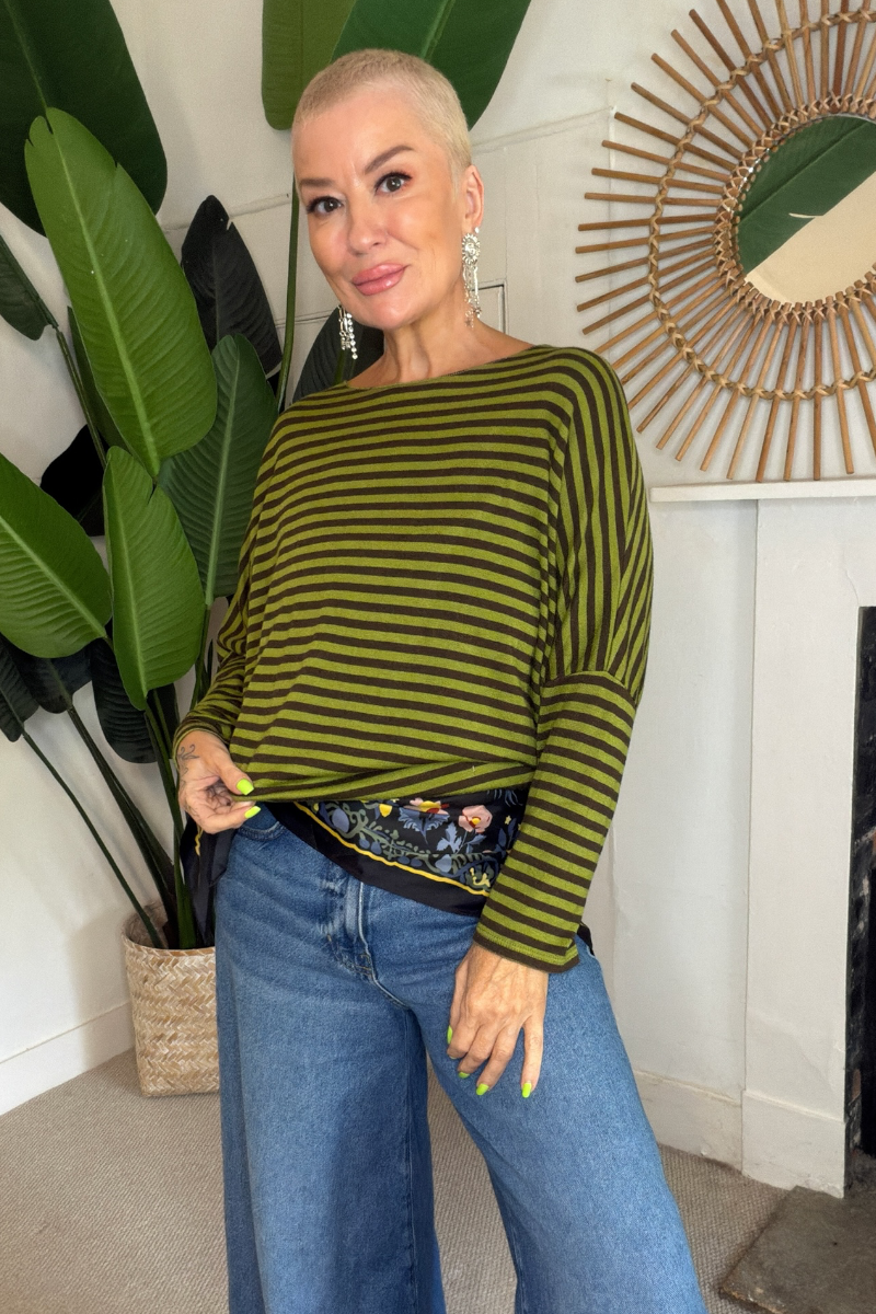 Stripe Soft Knit
