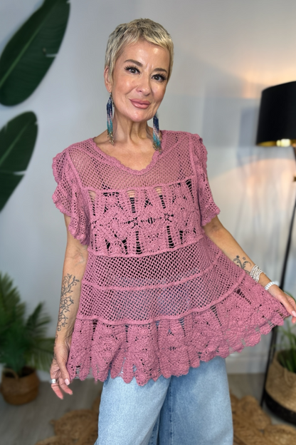 Etta Crochet Top