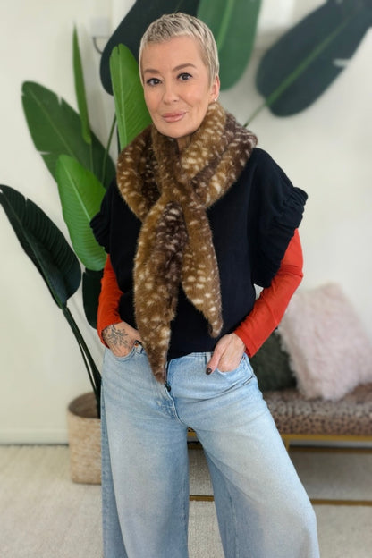 The Woodland Luxe Multiway Faux Fur Scarf