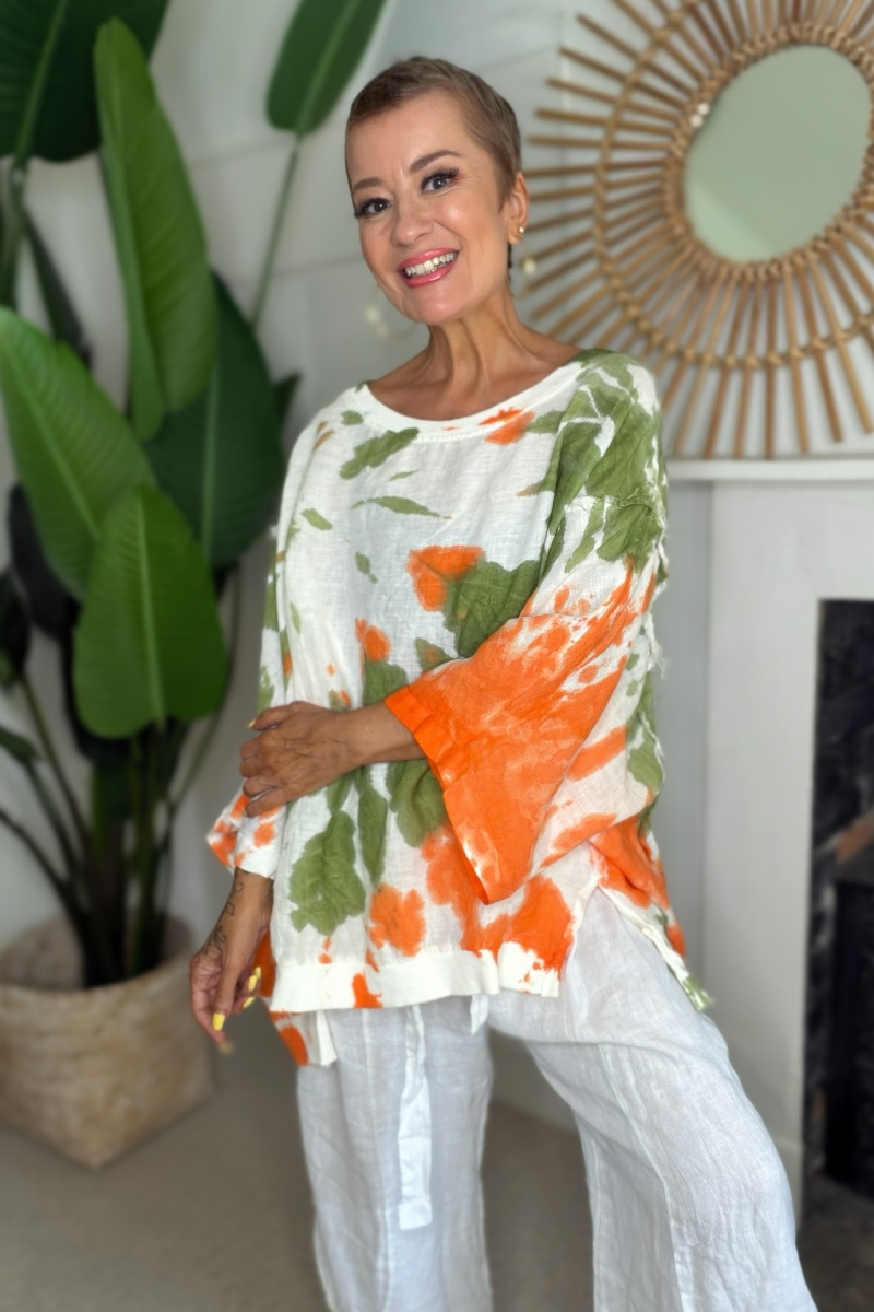 Malibu Moon Linen Top