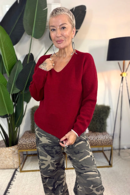 Essential V-Neck Knit