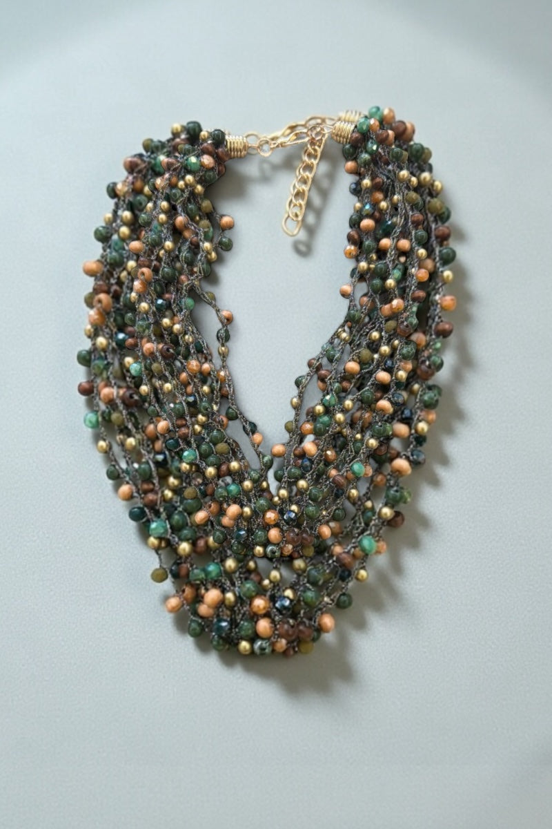 Beba Multi Strand Short Necklace