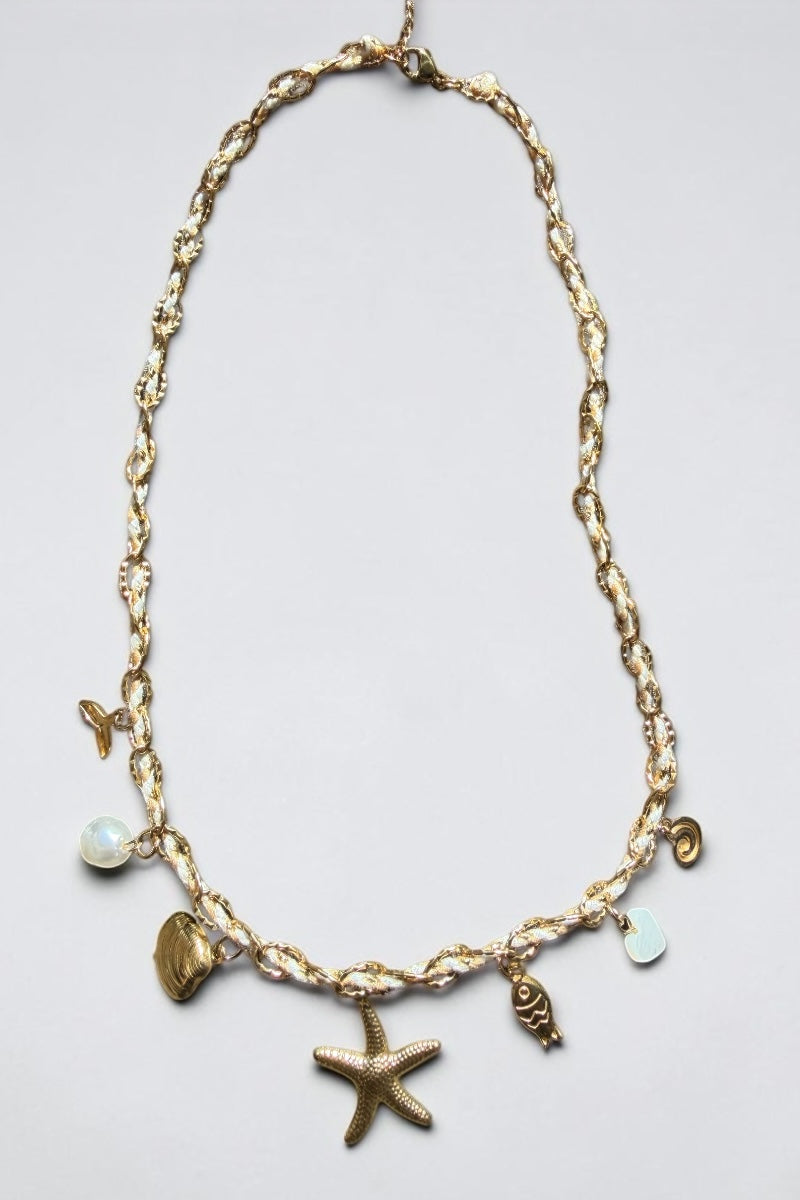 Ocean Treasure Charm Necklace