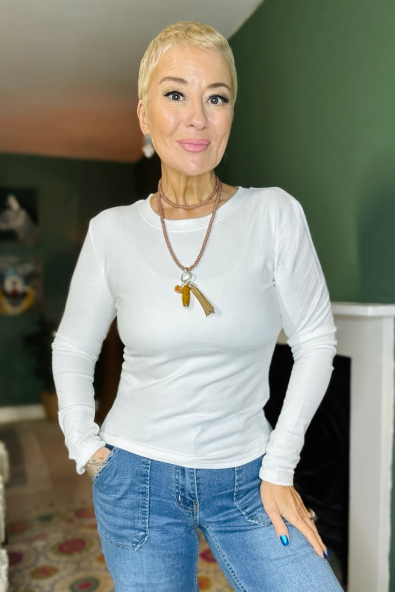 Base Layer Round Neck Top