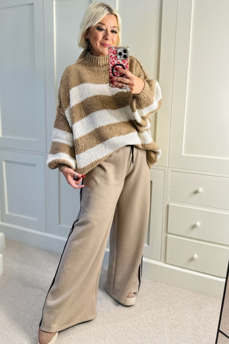 Emilee Oversized Stripe Jumper