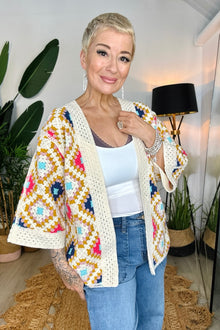 Paloma Crochet Kimono