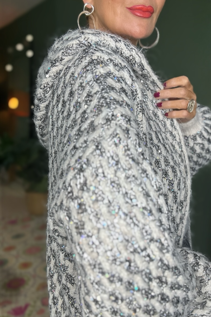 Hooded Heavyweight Cardigan