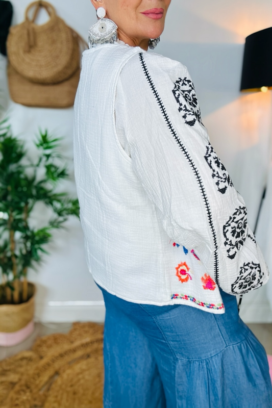 Blaze Embroidered Waistcoat