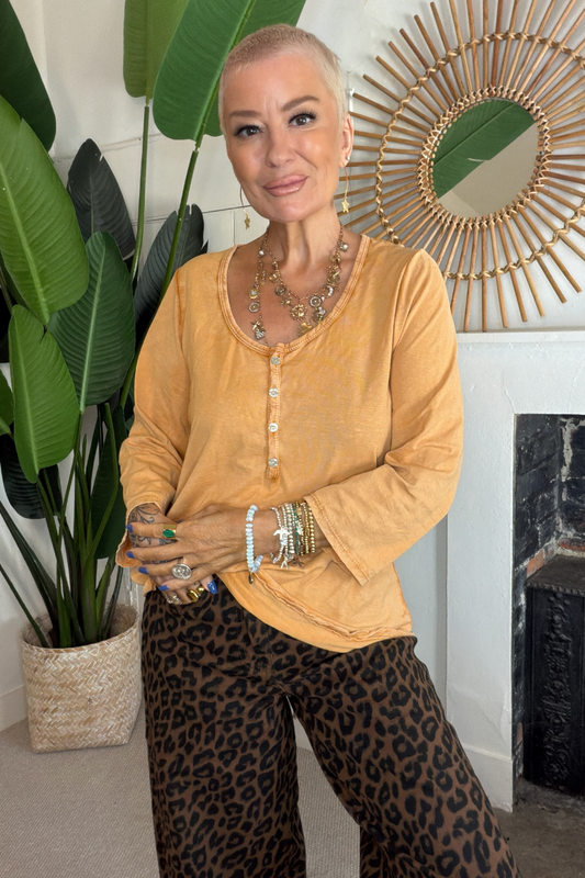 Juno Cotton Henley