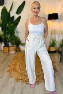 Easy Days Barrel Leg Trousers