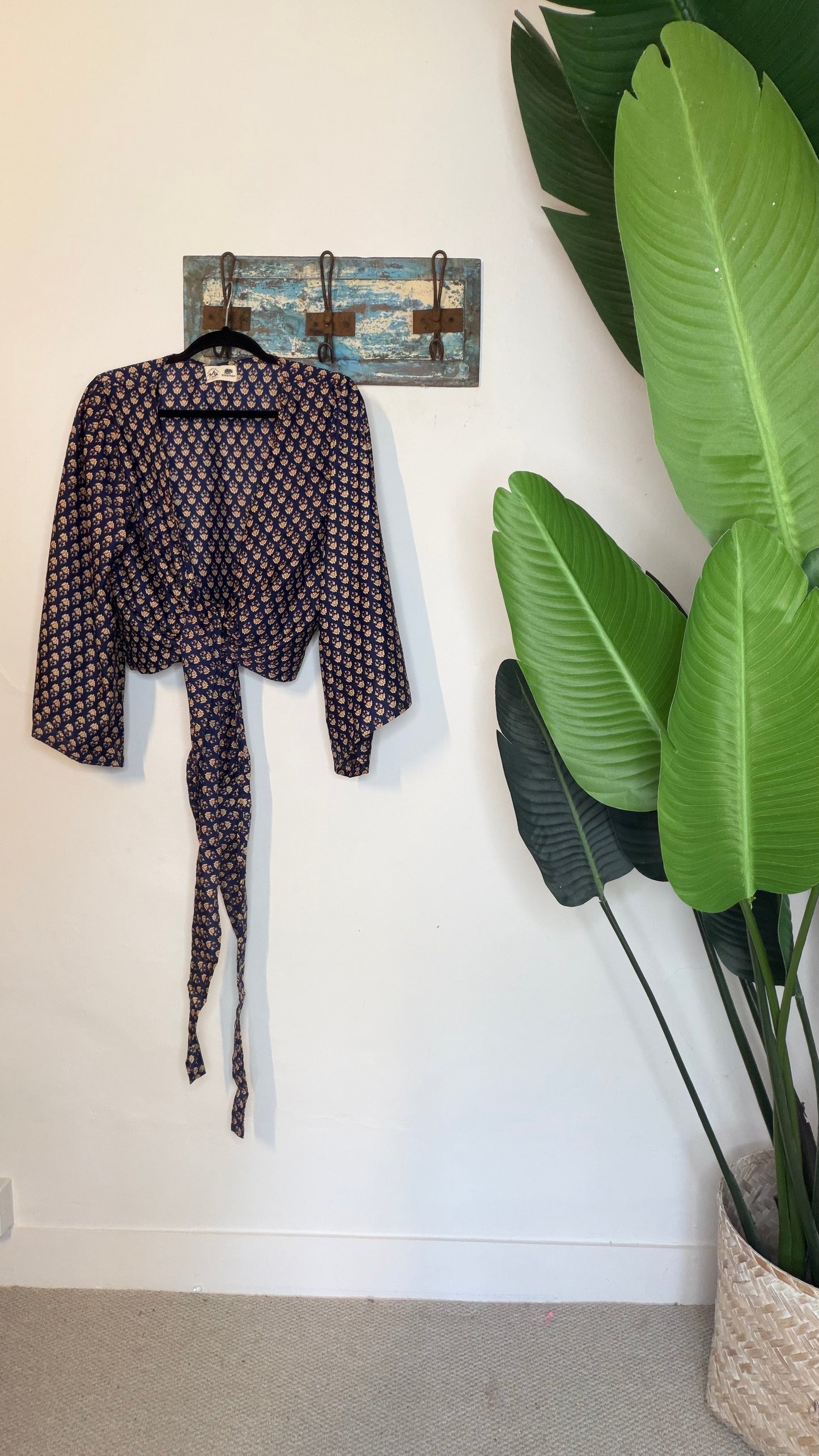 Sari Waterfall Wrap Drop Three