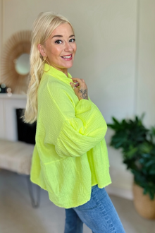Neon Smock Shirt