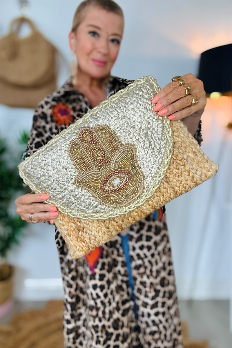 Hamsa Hand Bag