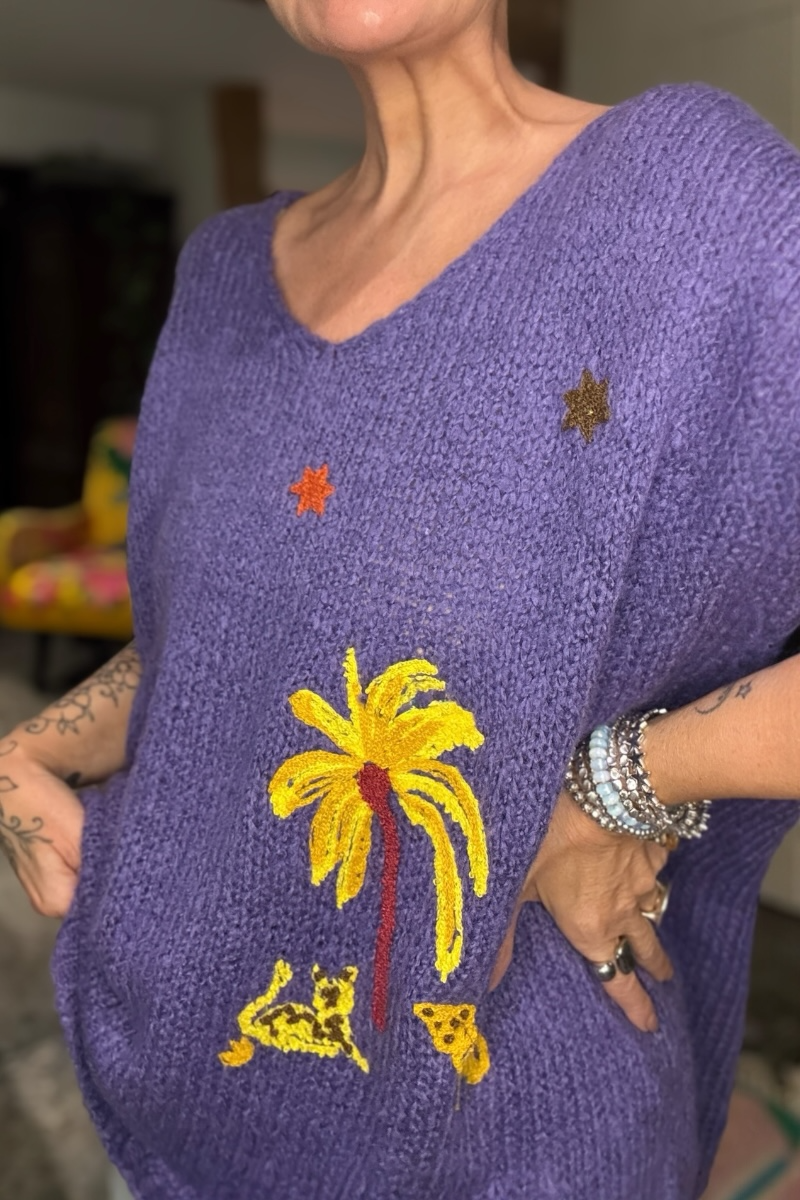 Safari Sleeveless Jumper