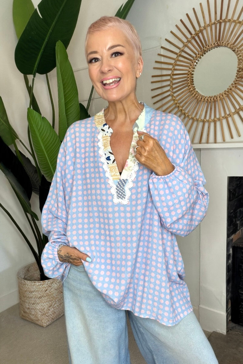Polka Dot Blouse - WLL Exclusive