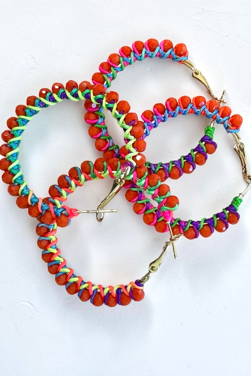 Candy Pop Small Hoop Earrings