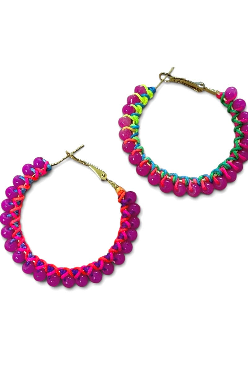 Candy Pop Small Hoop Earrings