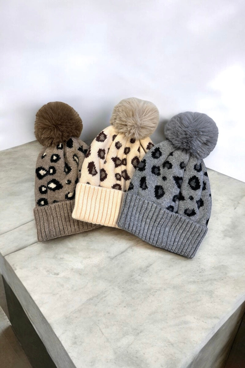 Cashmere Blend Bobble Hat