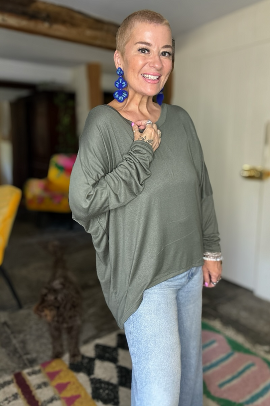 Megan Jersey Top