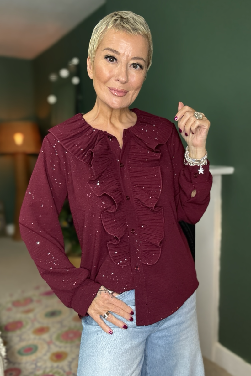 Freida Ruffle Blouse