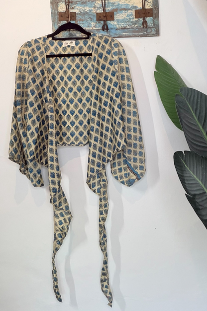 Sari Waterfall Wrap