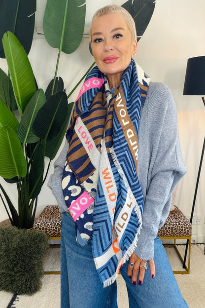 The Big Scarf - Zebra