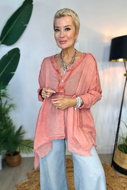 Keep It Raw Cotton Top