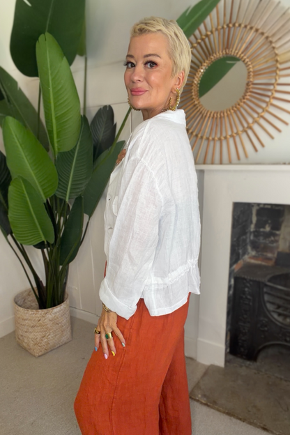 Linen Blazer