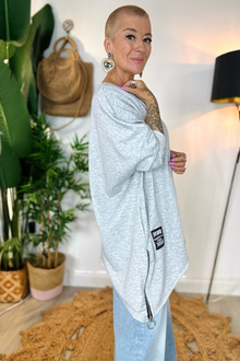 Bernie Loose Longline Sweatshirt