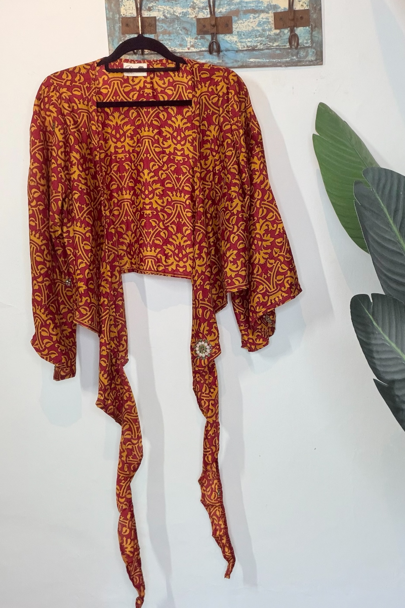 Sari Waterfall Wrap