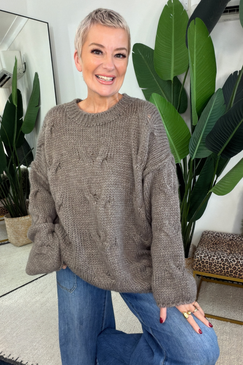Cable Knit Jumper