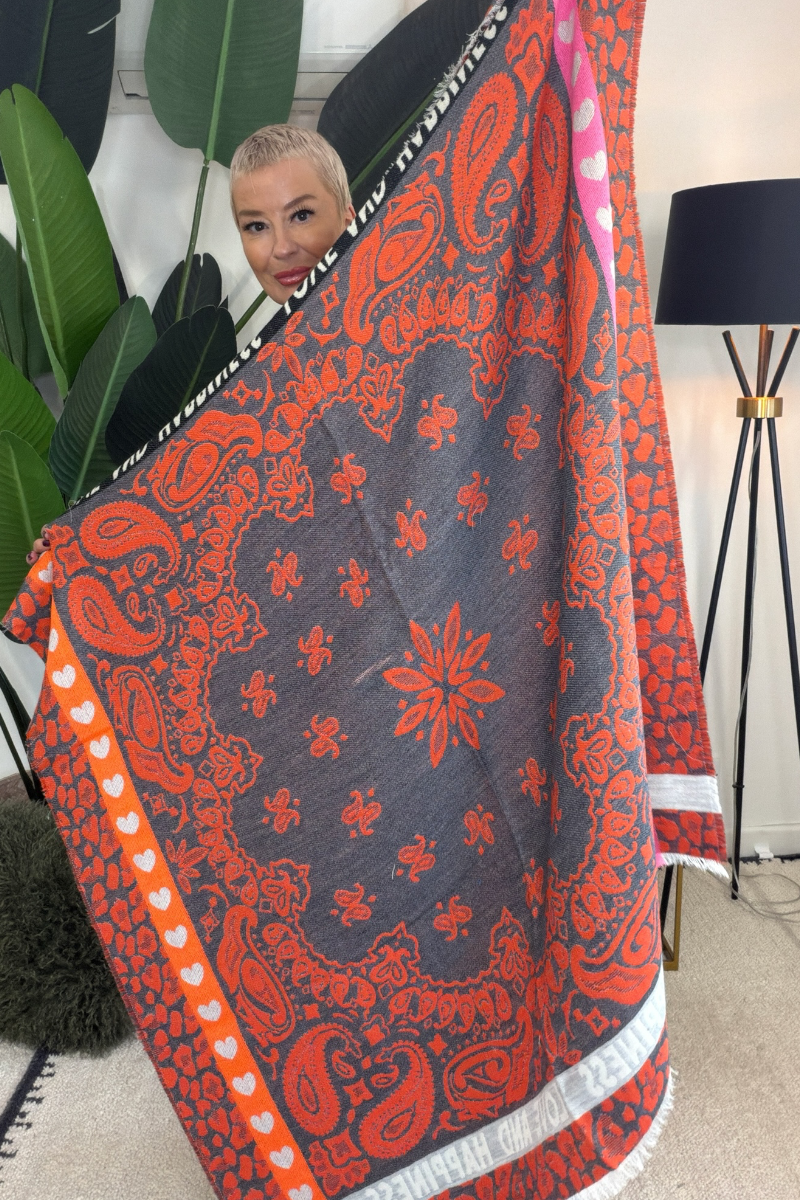 The Big Scarf - Paisley