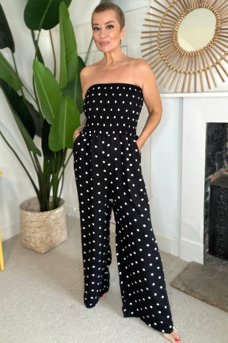 Polka Dot Jumpsuit