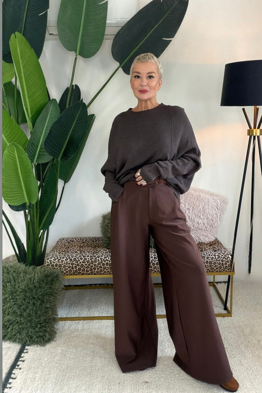Free Fall Wide Leg Trousers